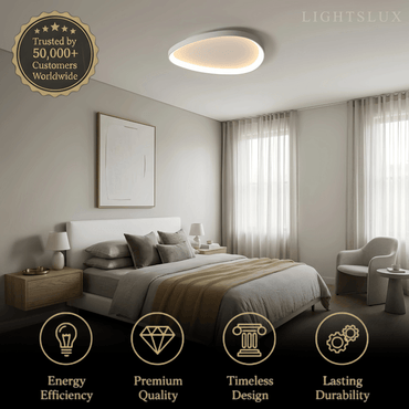 Vivara Minimalist Low Profile Ceiling Light