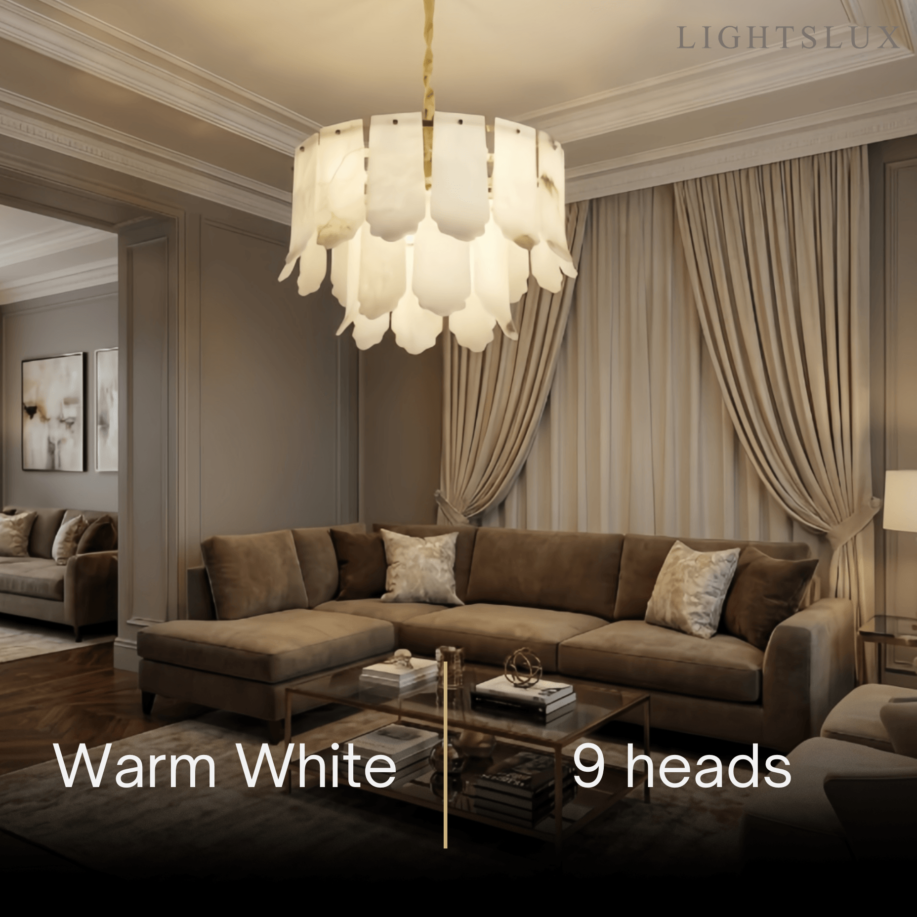 NW314 Alba Modern Luxury Chandelier