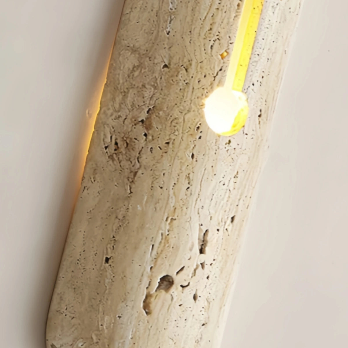 Strata Natural Travertine Wall Light
