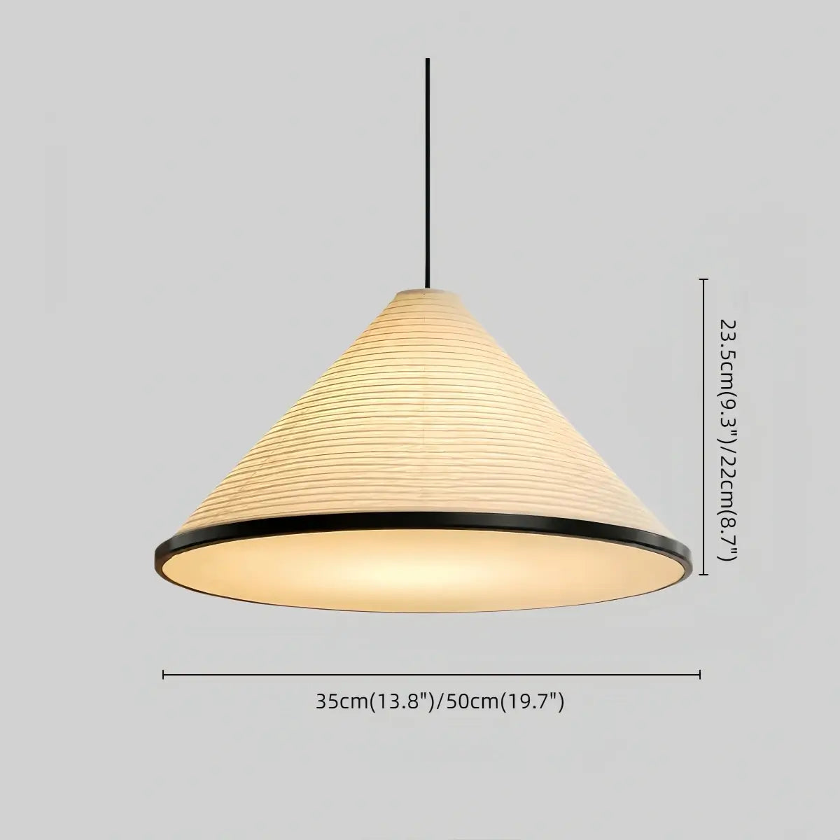 Crema Minimalist Pendant Light -- for Dining Room