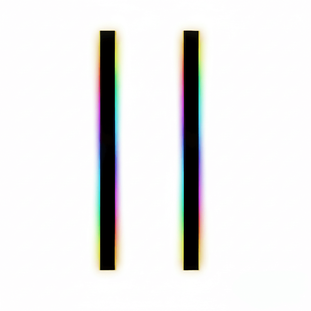 Arcato minimalistische Wandleuchte – wasserdicht, linear für den Außenbereich (RGB)