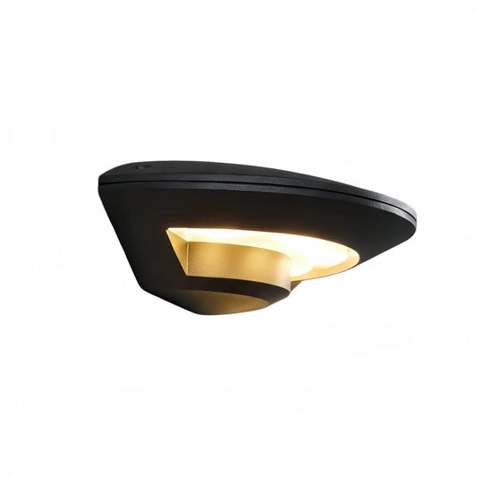 Irondale Minimalist Disc-Shaped Wall Lamp