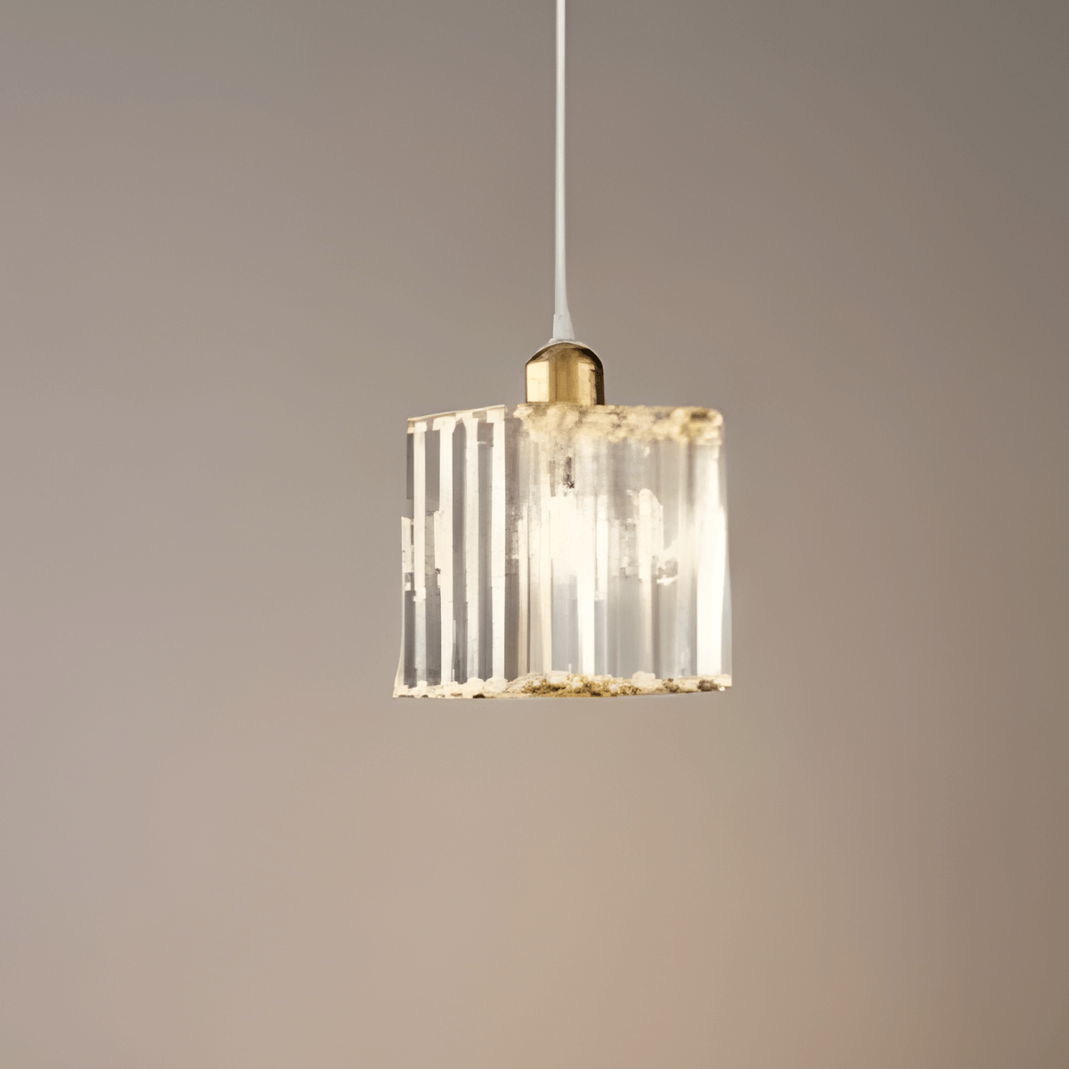Vetro Nordic LED Pendant Light-Metal/Glass Black/Gold for Dining Room/Living Room