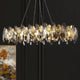 luxury crystal chandelier ambiance enhancing a stylish interior with elegant design and warm light.