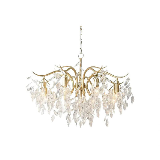 Royal Crystal Chandelier Brightens Every Room Easily