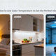 Image showcasing color temperature mood lighting at 2700K, 4000K, and 6000K to create the perfect vibe.