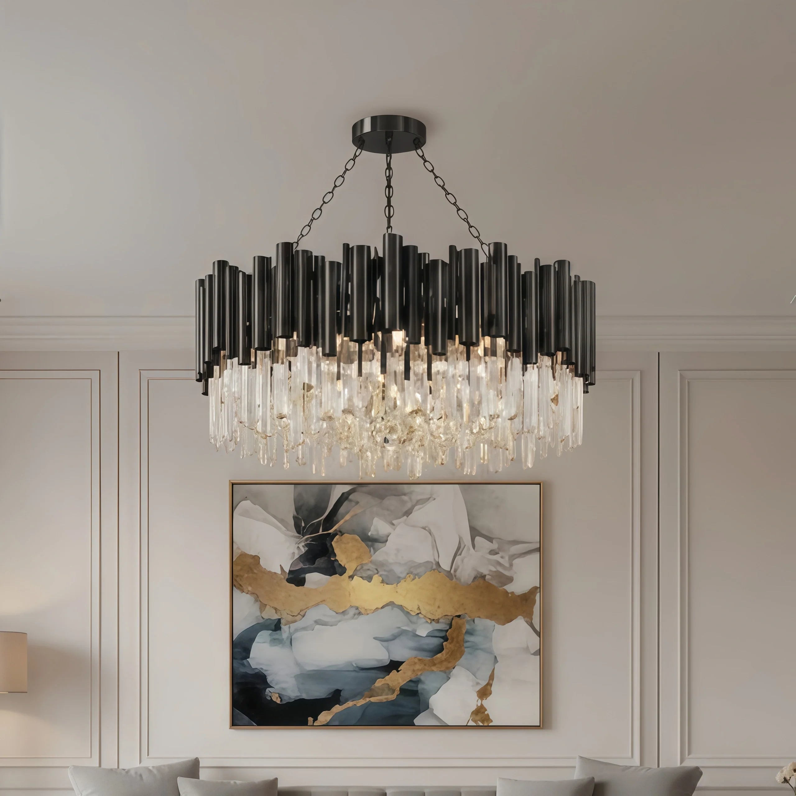 Black Chandlier for Dining