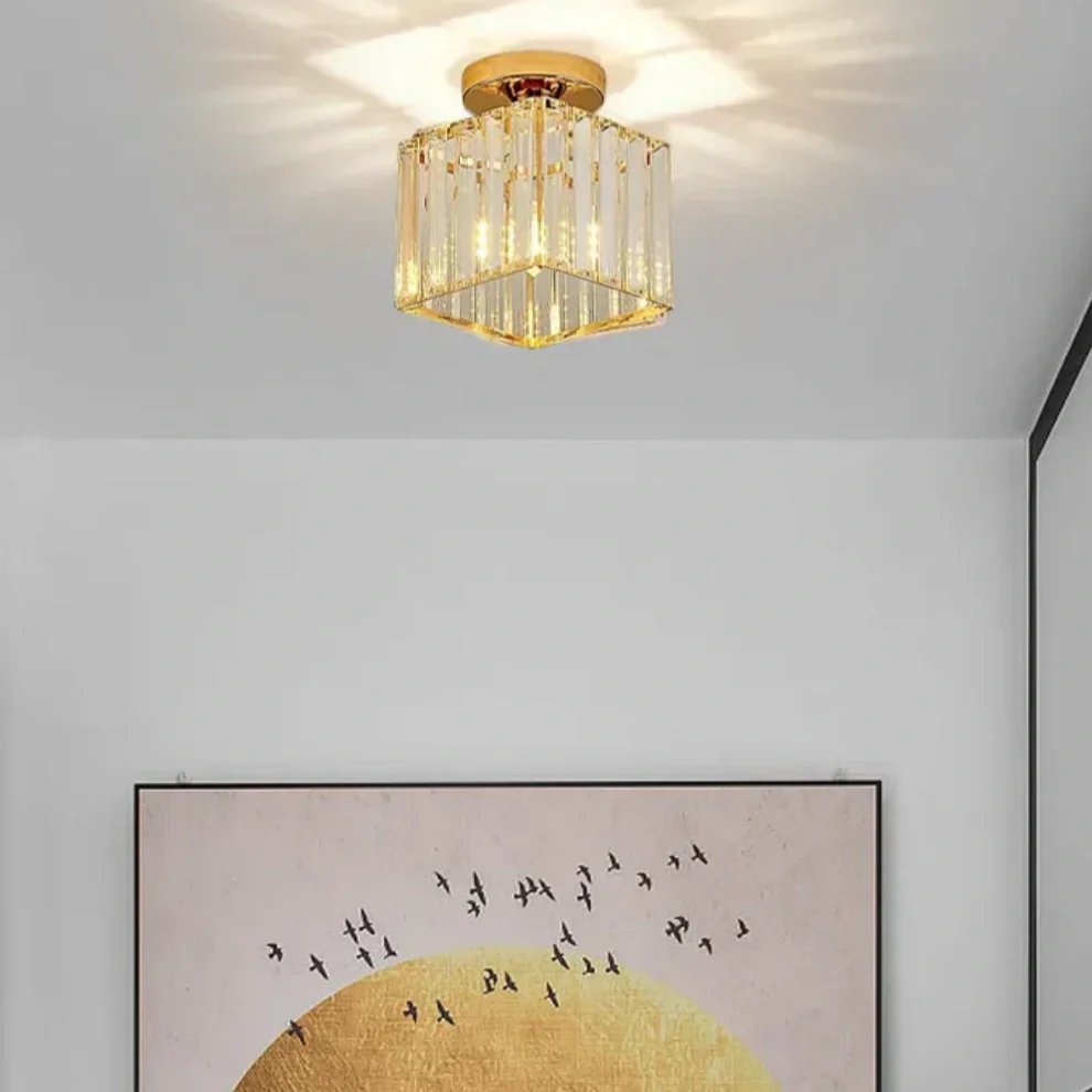 Square Ceiling Lights | Bold Geometric Overhead Lighting