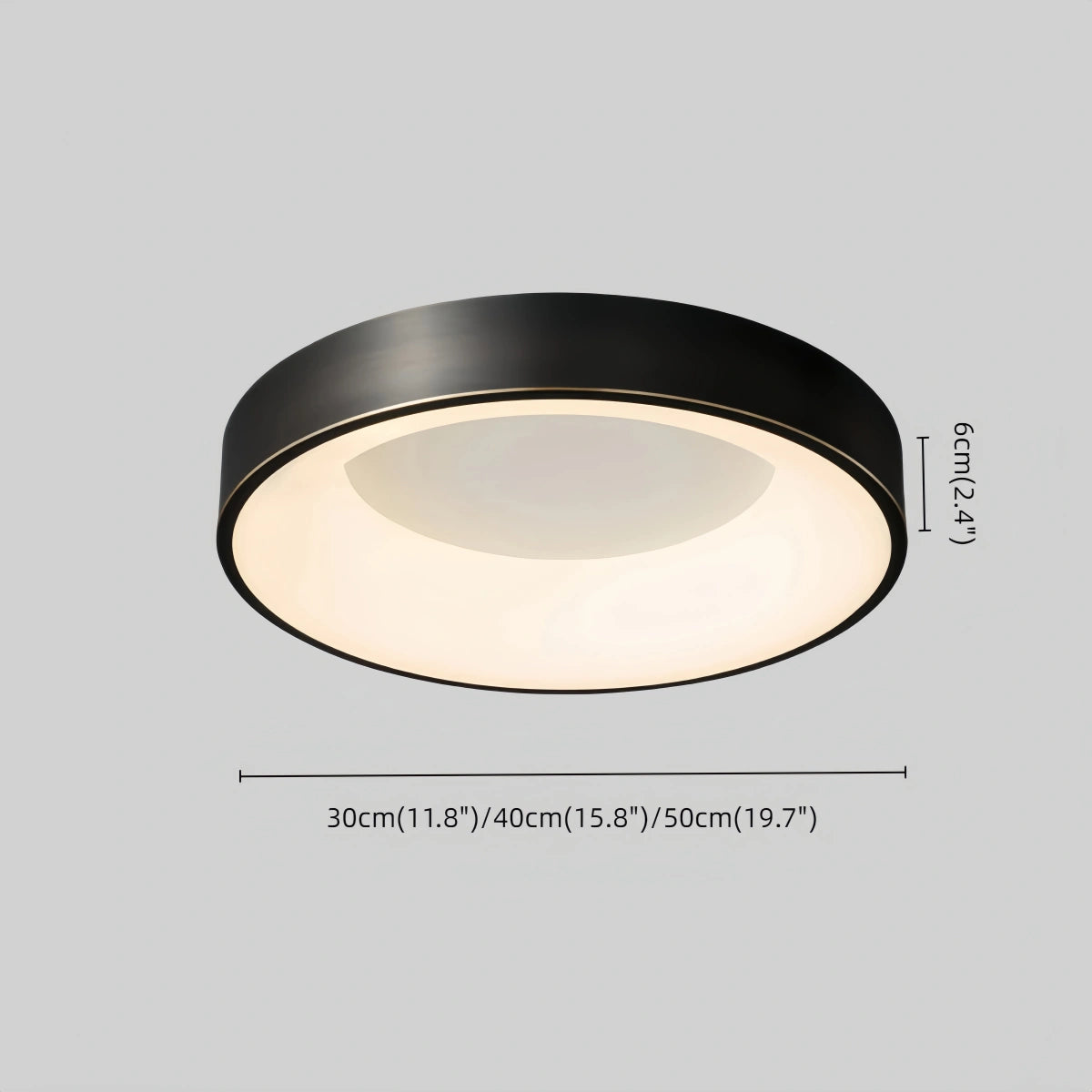 Arcato Moderne Deckenleuchte – Gold/Schwarz LED für Wohnzimmer