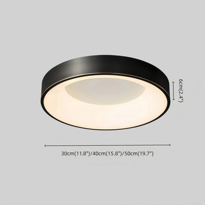 Arcato Moderne Deckenleuchte – Gold/Schwarz LED für Wohnzimmer