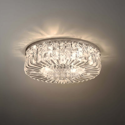 Excelis Royal Runde LED-Deckenleuchte – Chrom/Gold-Ausführung für Wohnzimmer/Schlafzimmer