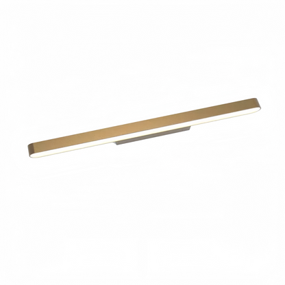Minimalistische Wandleuchte aus gebürstetem Edelstahl – Kupfer/Chrom/Schwarz für den Außenbereich