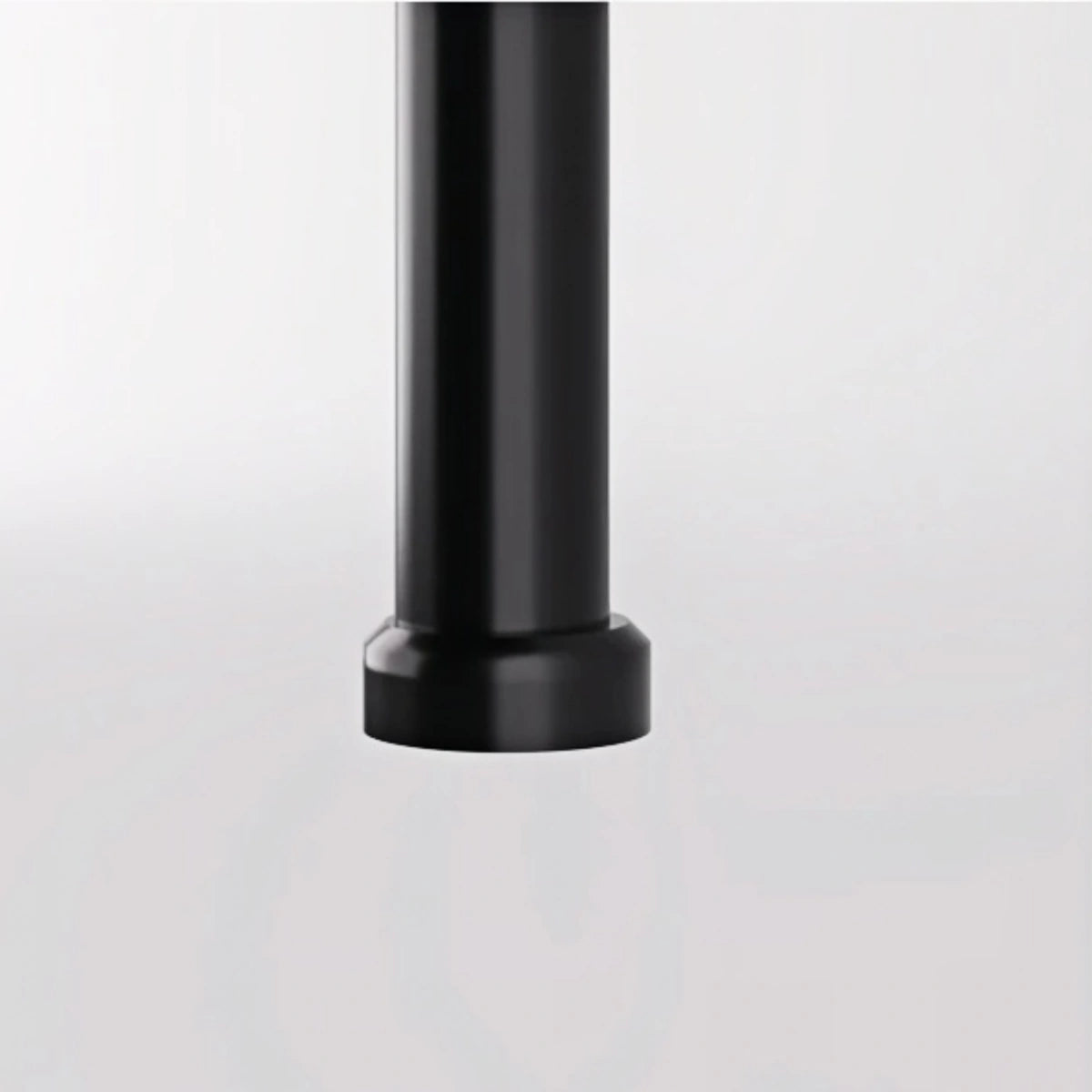 Arcato Minimalistische lineare Pendelleuchte, schwarze Metalllampe für Schlafzimmer