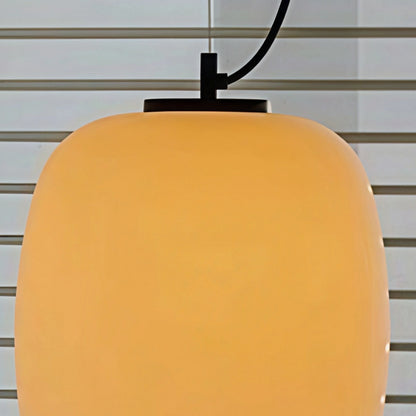 Crema Retro Weiß Outdoor Pendelleuchte Metall/Acryl Laternen-Design