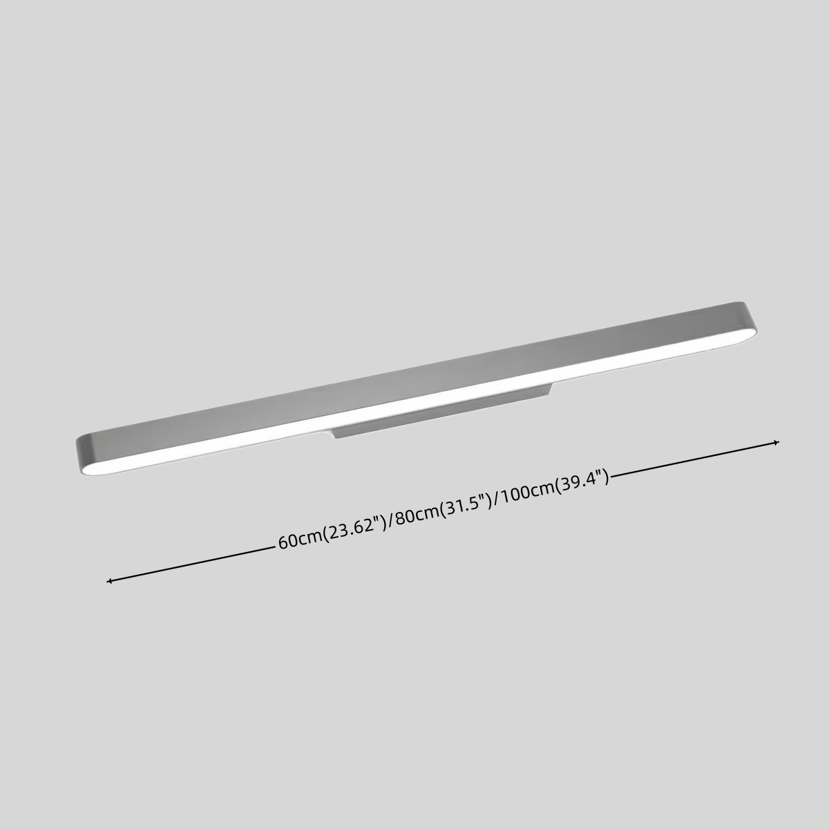 Minimalistische Wandleuchte aus gebürstetem Edelstahl – Kupfer/Chrom/Schwarz für den Außenbereich