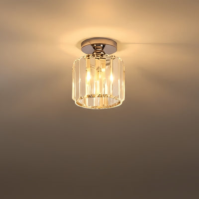 Vetro Moderne Deckenleuchte Metall/Kristall Design in Schwarz/Gold/Silber für Schlafzimmer