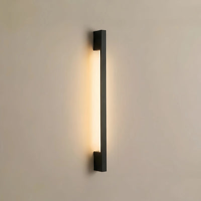 Arcato Moderne lineare LED-Wandleuchte – Schwarze Wandleuchte für das Wohnzimmer