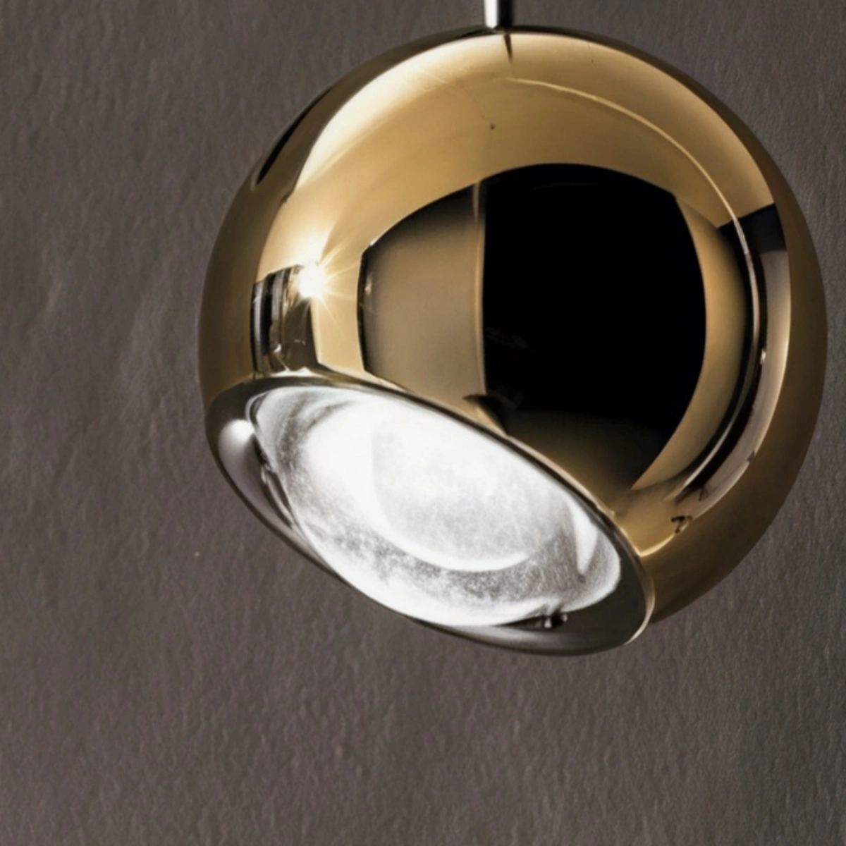 Excelis Modernes Kugelpendelleuchte Gold/Silber Metall/Acryl für Schlafzimmer/Esszimmer
