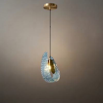 Art Deco Peacock Chandelier 1 light