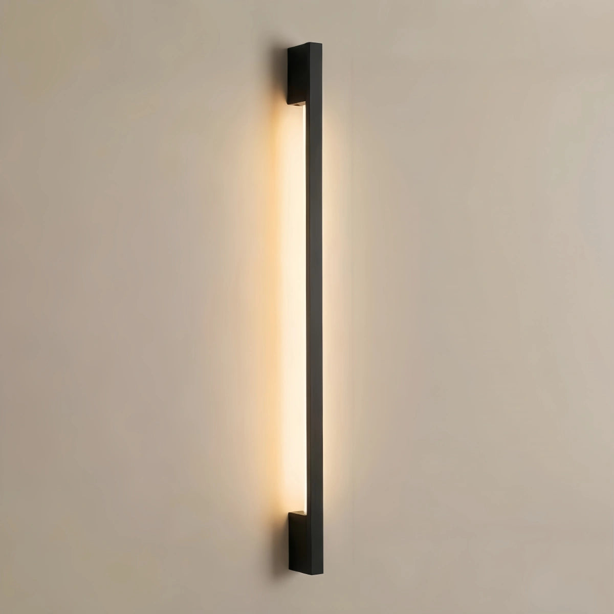 Arcato Moderne lineare LED-Wandleuchte – Schwarze Wandleuchte für das Wohnzimmer