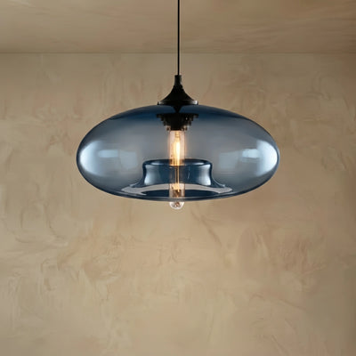 Morandia Moderne Glas-Pendelleuchte – Brotform-Kücheninsel-Lampe, 5 Farben