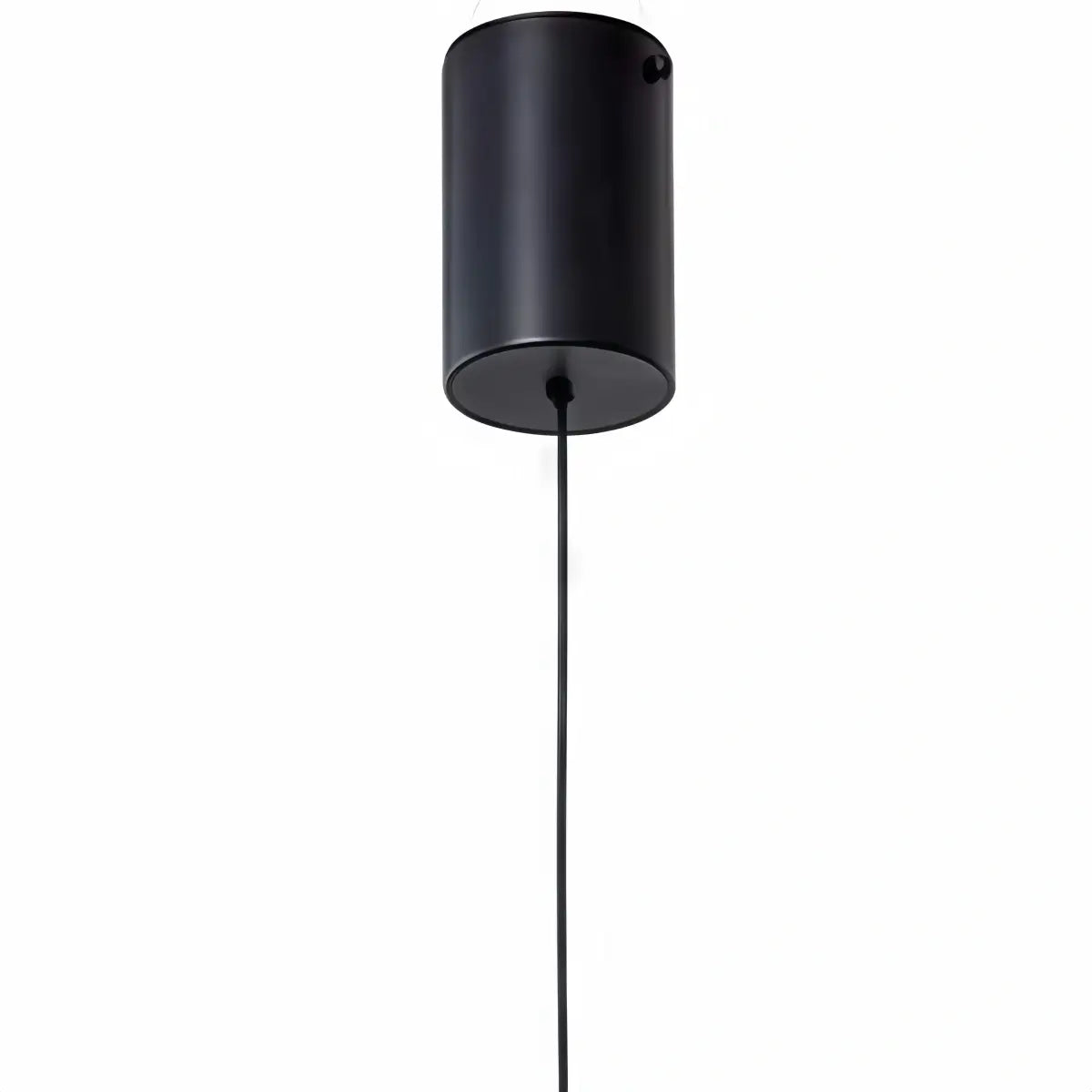 Lunara Modern Pendant Light – Acrylic Globe & Carbon Steel for Bedroom