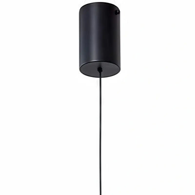 Lunara Modern Pendant Light – Acrylic Globe & Carbon Steel for Bedroom