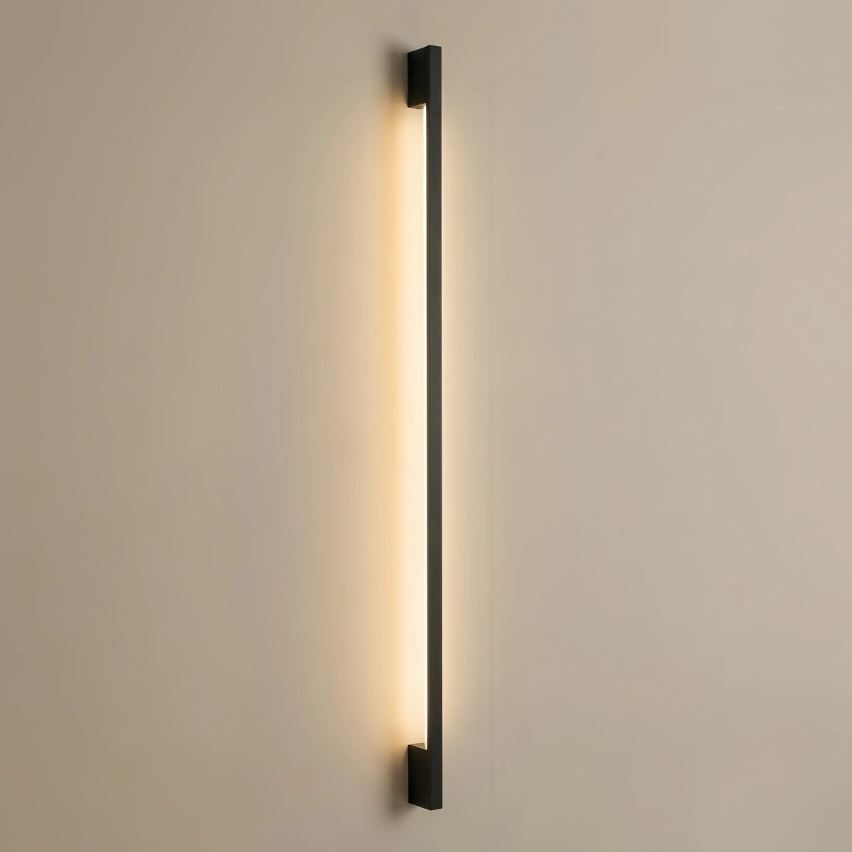 Arcato Moderne lineare LED-Wandleuchte – Schwarze Wandleuchte für das Wohnzimmer