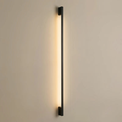 Arcato Moderne lineare LED-Wandleuchte – Schwarze Wandleuchte für das Wohnzimmer