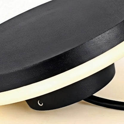 Solara Minimalistische LED-Außenwandleuchte – Schwarze/Weiße runde/quadratische Veranda-Sensorleuchte