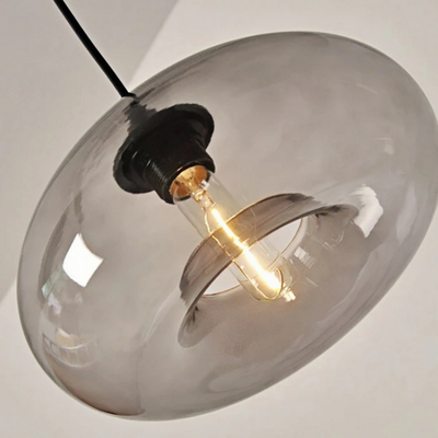 Morandia Moderne Glas-Pendelleuchte – Brotform-Kücheninsel-Lampe, 5 Farben