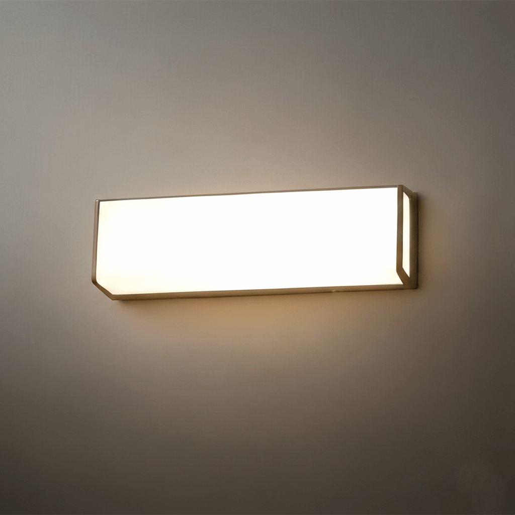 Lunara Moderne Solar-LED-Außenwandleuchte – Wasserdichte Sensorleuchte für den Innenhof 
