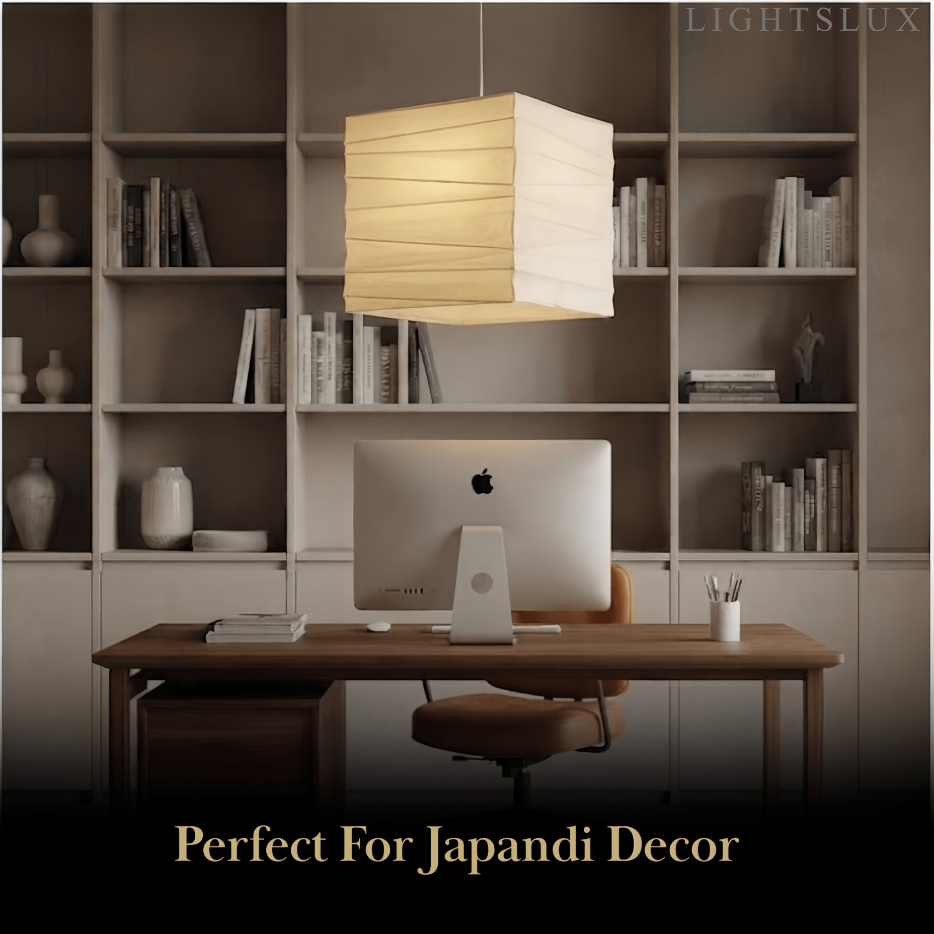 Zenno Wabi-sabi  Lantern Pendant Light——Ambient Light For Dining & Study
