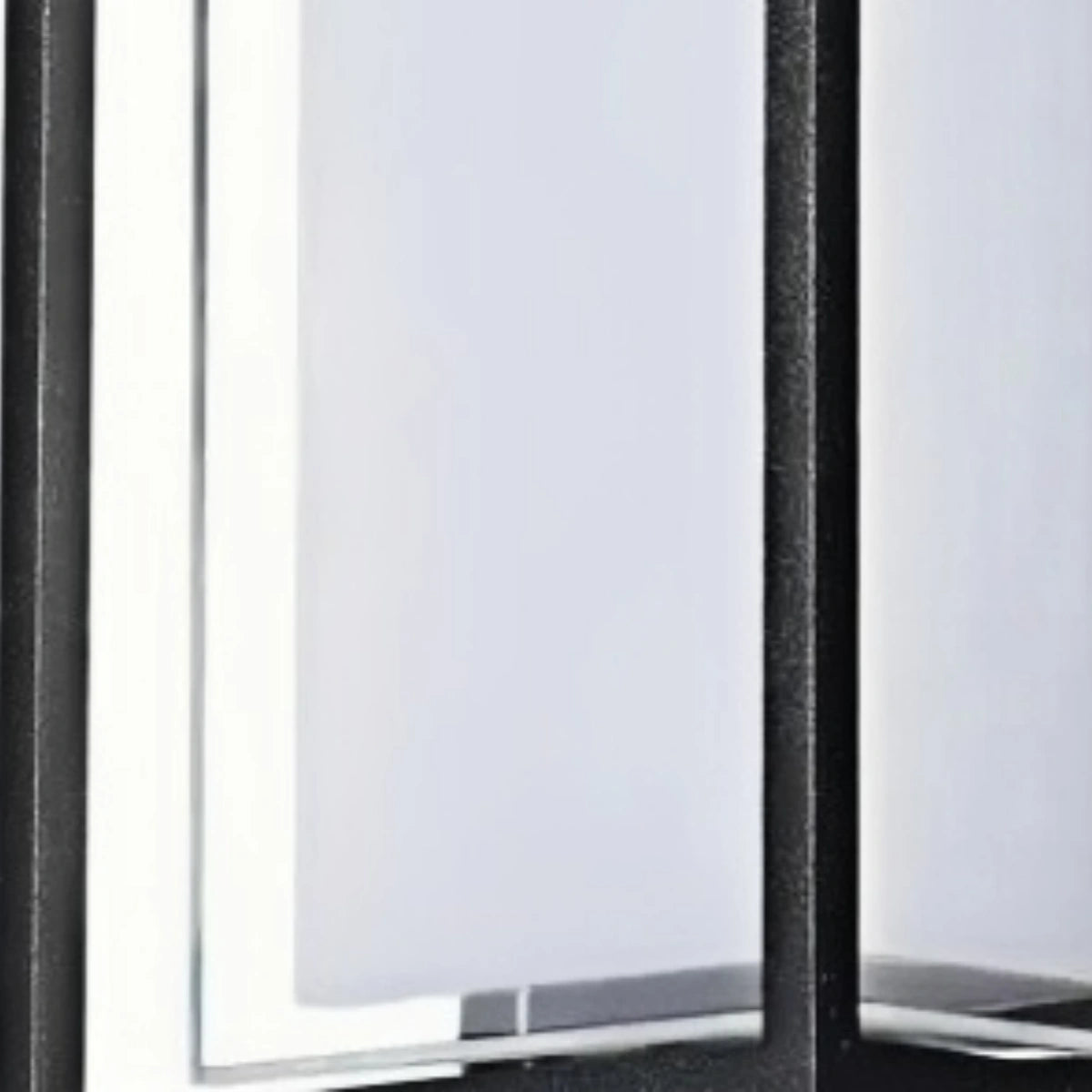 Arcato Geometric Matte Black Außenwandleuchte – Moderne LED-Wandleuchte für Terrasse & Eingangsbereich
