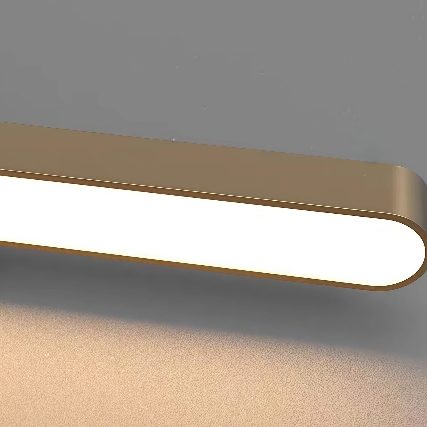 Minimalistische Wandleuchte aus gebürstetem Edelstahl – Kupfer/Chrom/Schwarz für den Außenbereich