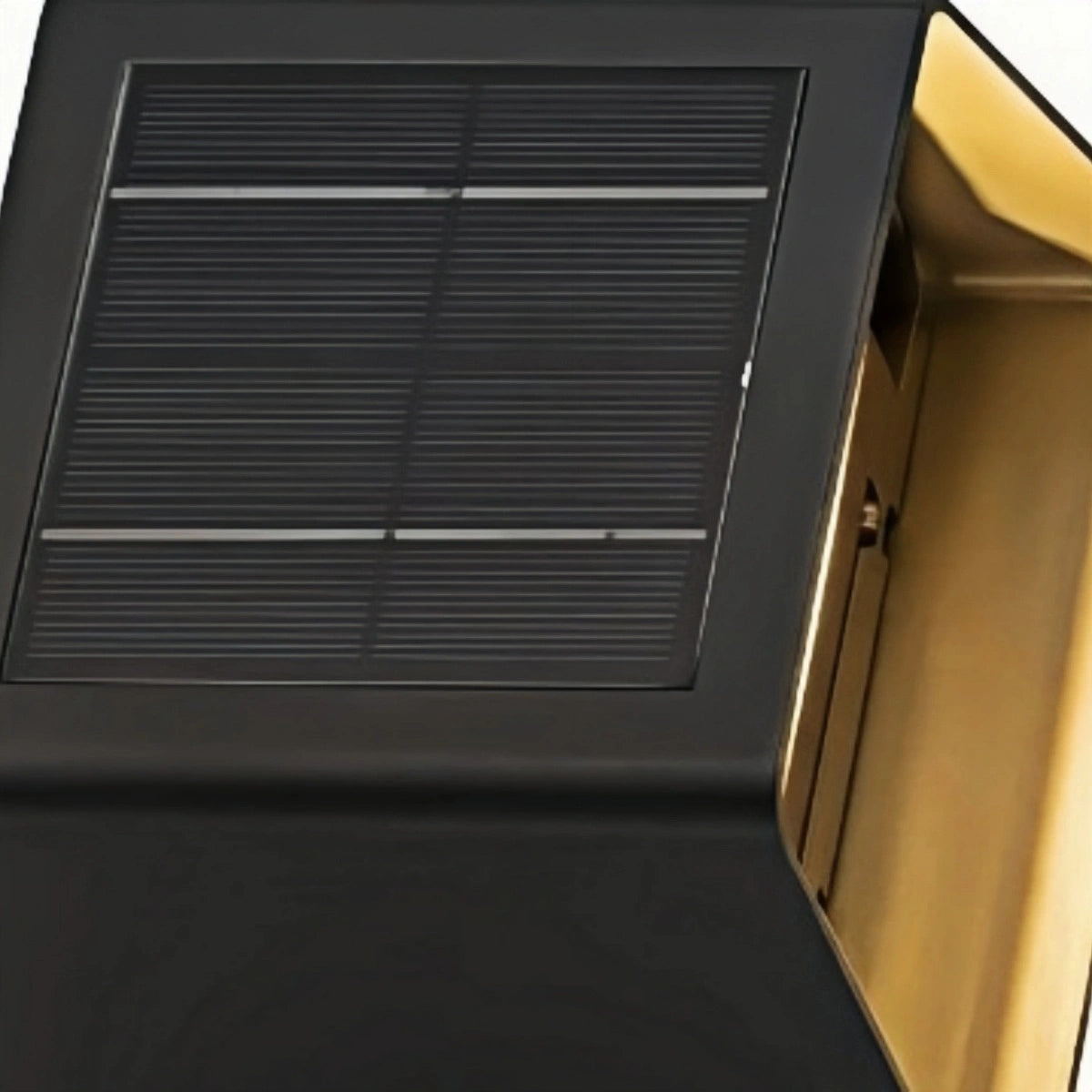 Minimalistische Außenwandleuchte aus Edelstahl – Moderne Außenleuchte mit Solar- oder Netzstromversorgung