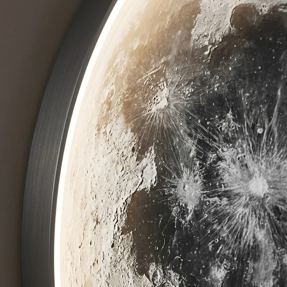 Lunara Mond Wand-Nachtlicht – Weiche warme LED-Wandleuchte für Kinderzimmer und gemütliche Beleuchtung zu Hause