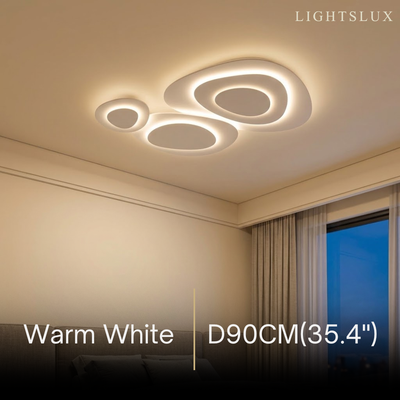 Crema Moderne LED-Deckenleuchte – Nordische Metall-Schlafzimmerleuchte