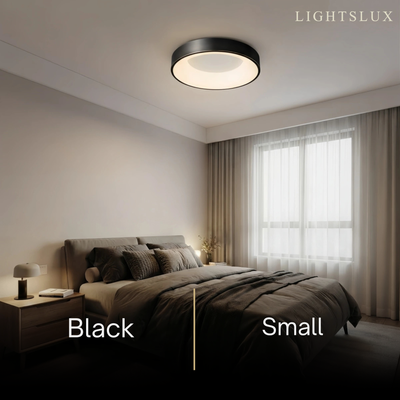 Arcato Moderne Deckenleuchte – Gold/Schwarz LED für Wohnzimmer