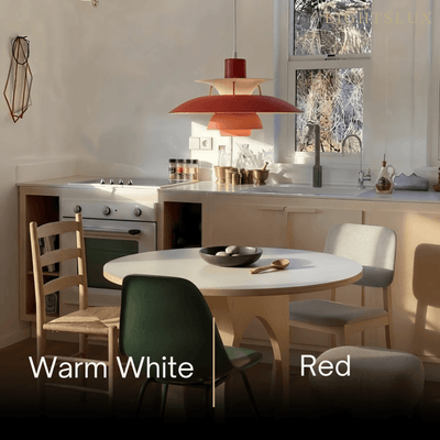 Morandia Nordic Pendant Light -- Aluminum Multi-Color for Dining Room