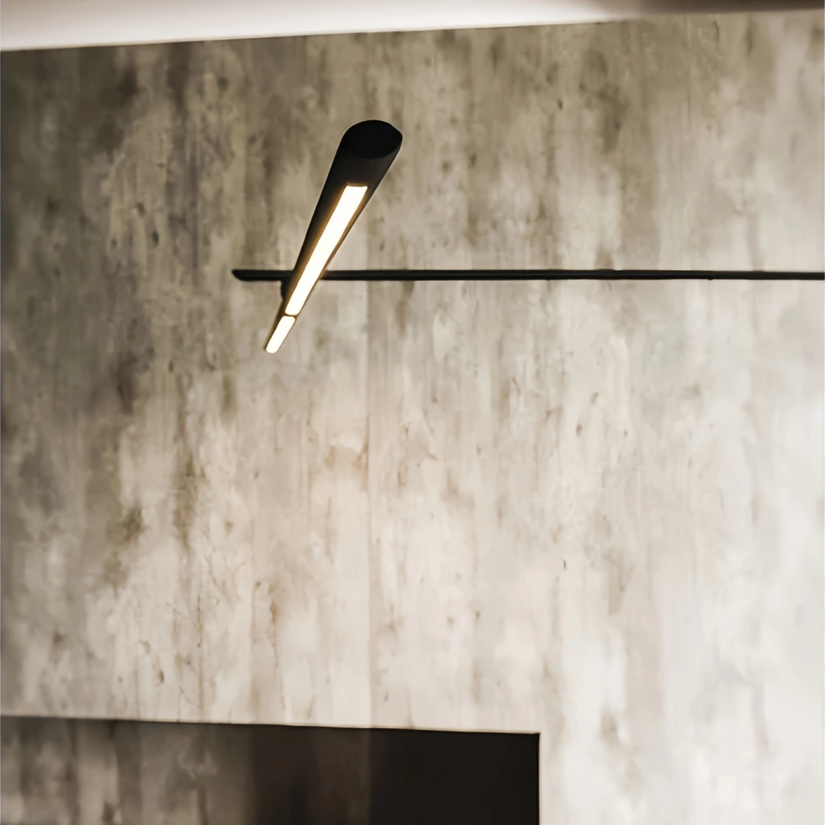 Arcato Modern Black Floor Lamp 
