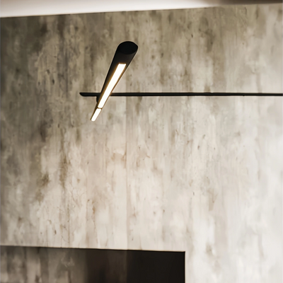 Arcato Modern Black Floor Lamp 