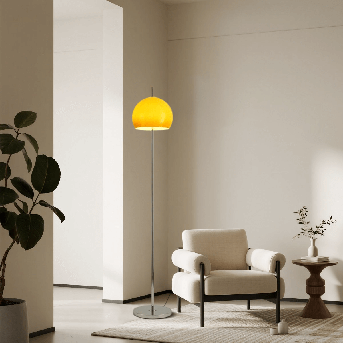 ModernRoundFloorLamp