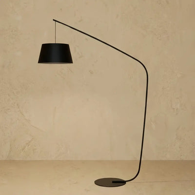 Velora Modern Black Floor Lamp