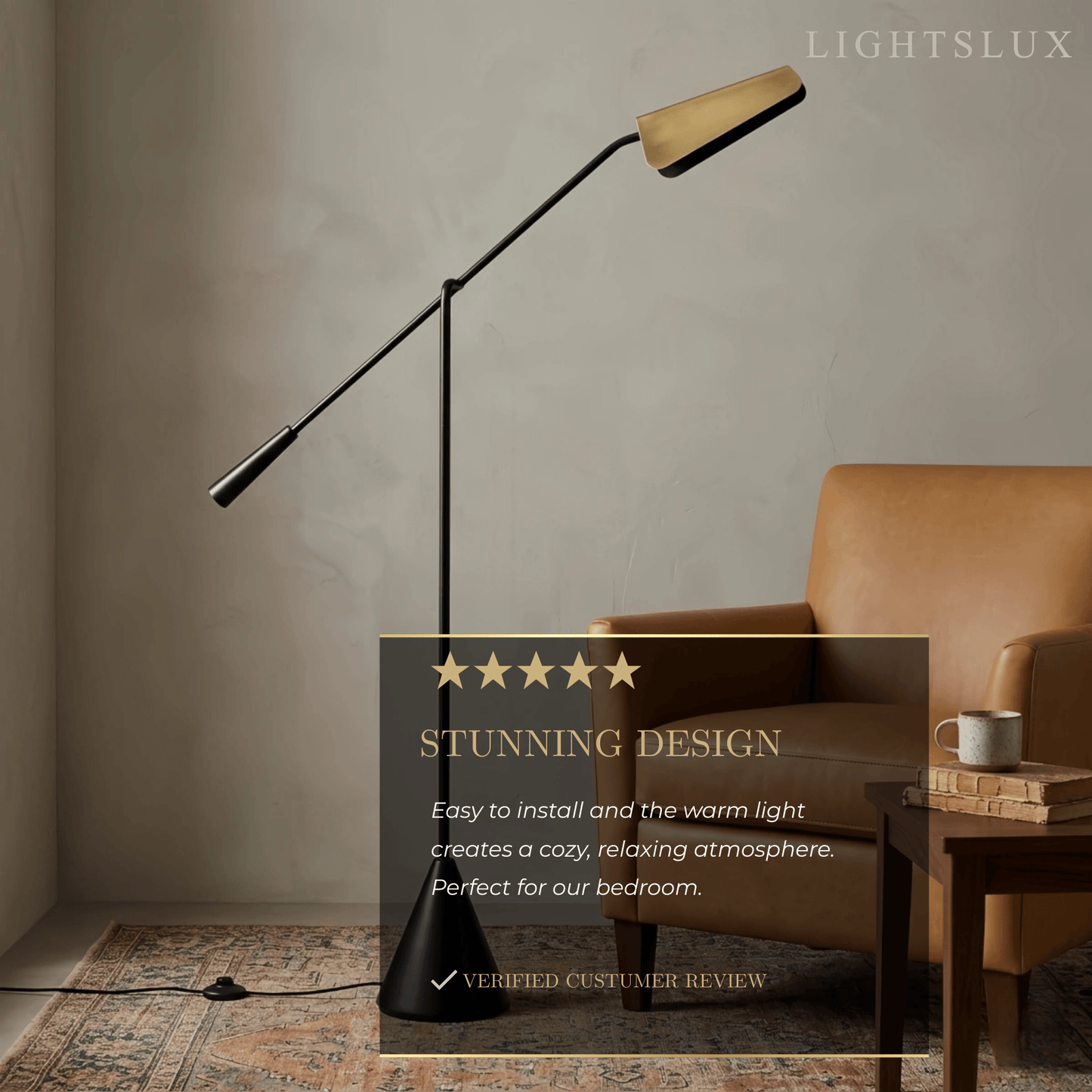 Arcato Minimalist Triangle Floor Lamp 