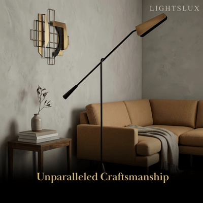 Arcato Minimalist Triangle Floor Lamp 