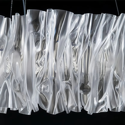 Designer Luxury Pleated Pendant Light
