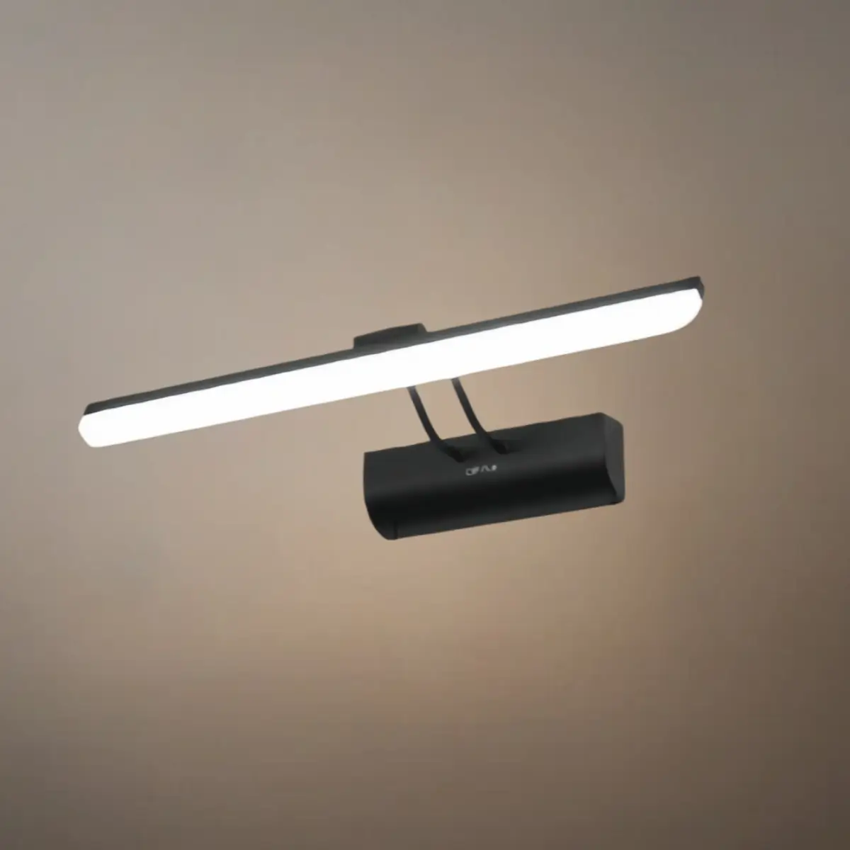 Arcato Modern White Vanity Light - Rectangular