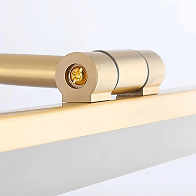 Arcato Vintage Badezimmerleuchte – Schwarz/Gold Metall mit verstellbarer Leuchte