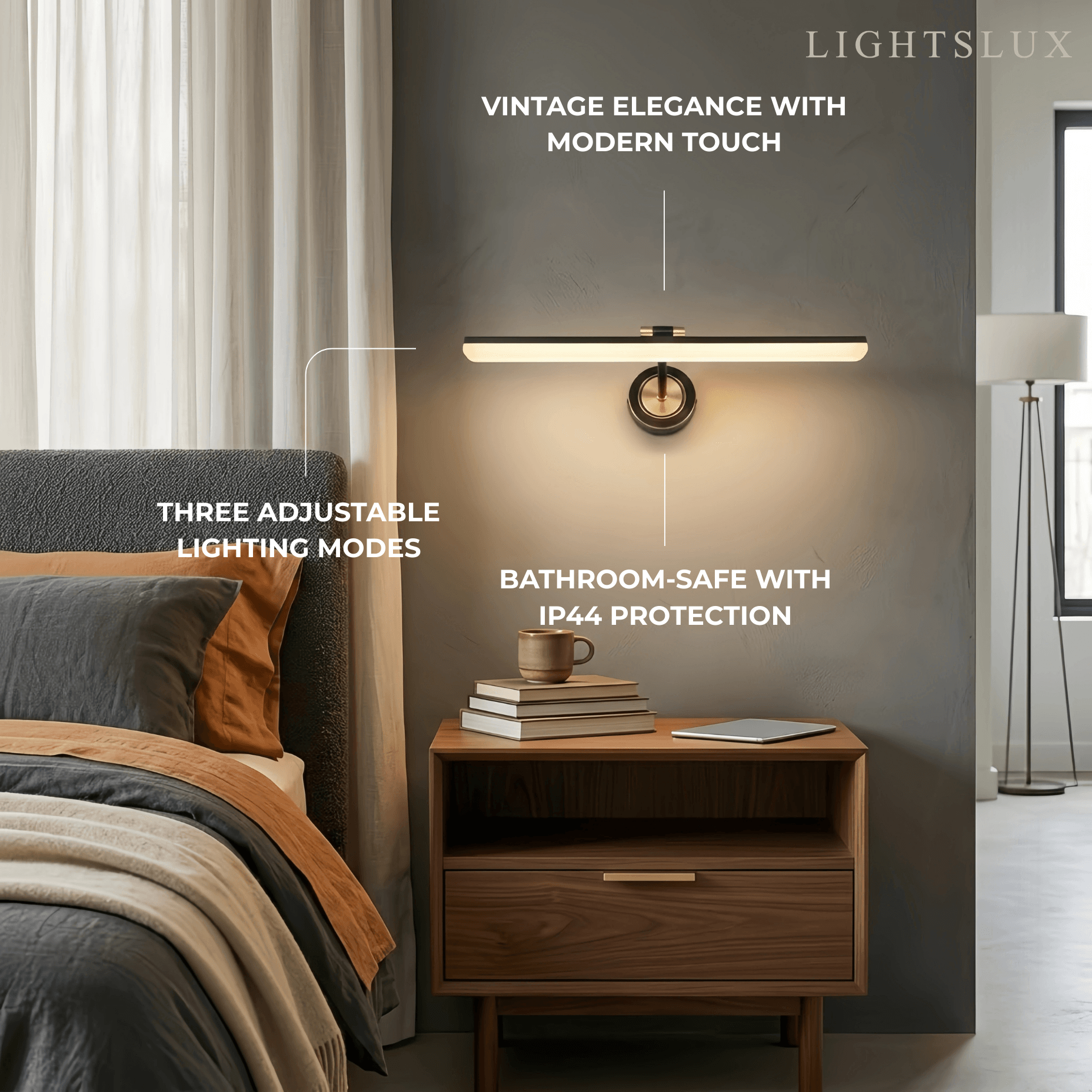 Arcato Vintage Vanity Light